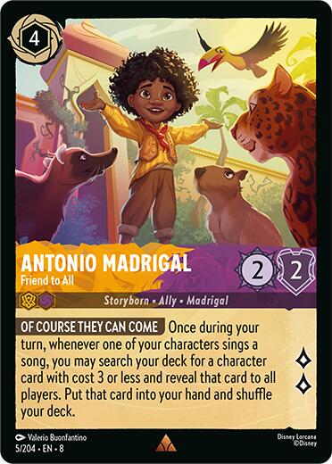 Antonio Madrigal - Friend to All (57/204) [Reign of Jafar] | Odin's Place