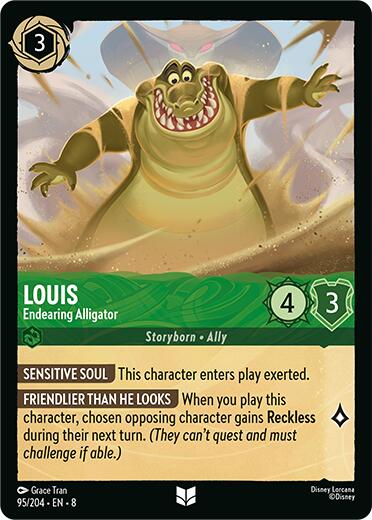 Louis - Endearing Alligator (95/204) [Reign of Jafar] | Odin's Place