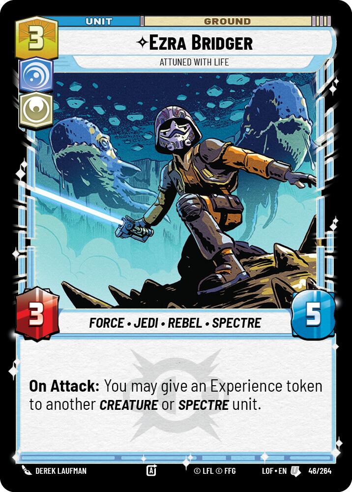 Ezra Bridger - Attuned With Life (46/264) (46/264) [Legends of the Force] | Odin's Place