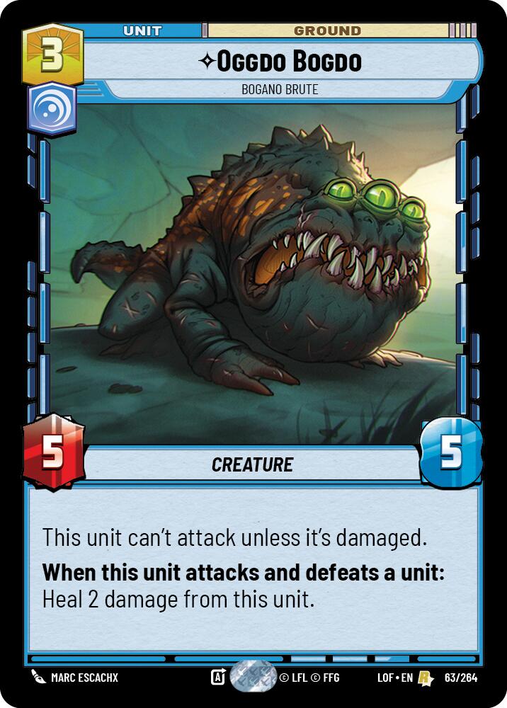Oggdo Bogdo - Bogano Brute (63/264) (63/264) [Legends of the Force] | Odin's Place