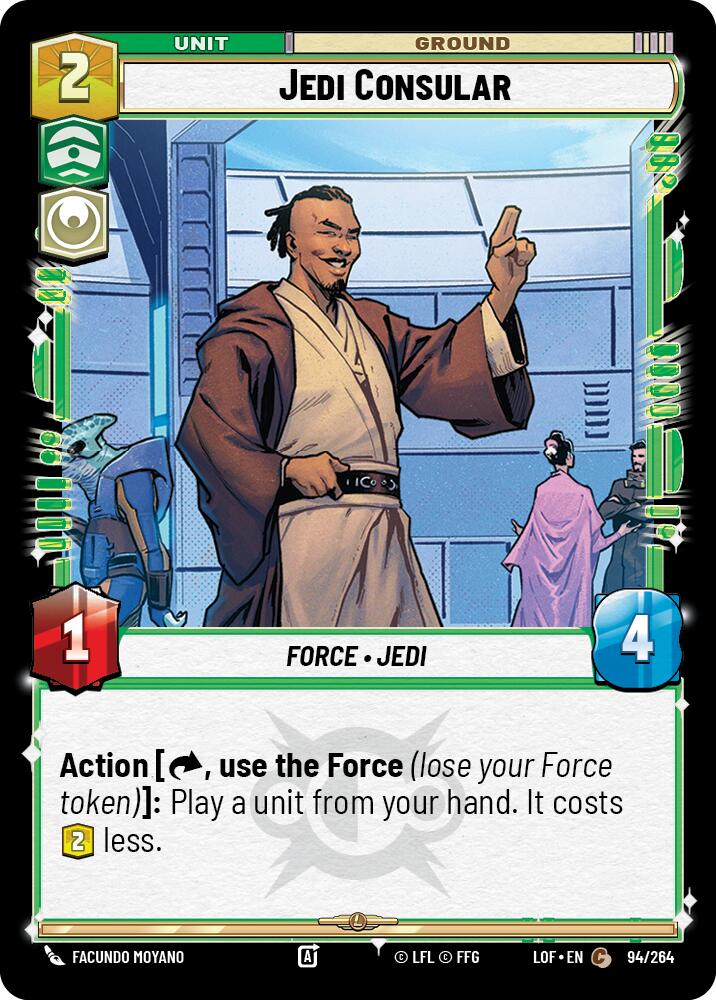 Jedi Consular (94/264) (94/264) [Legends of the Force] | Odin's Place