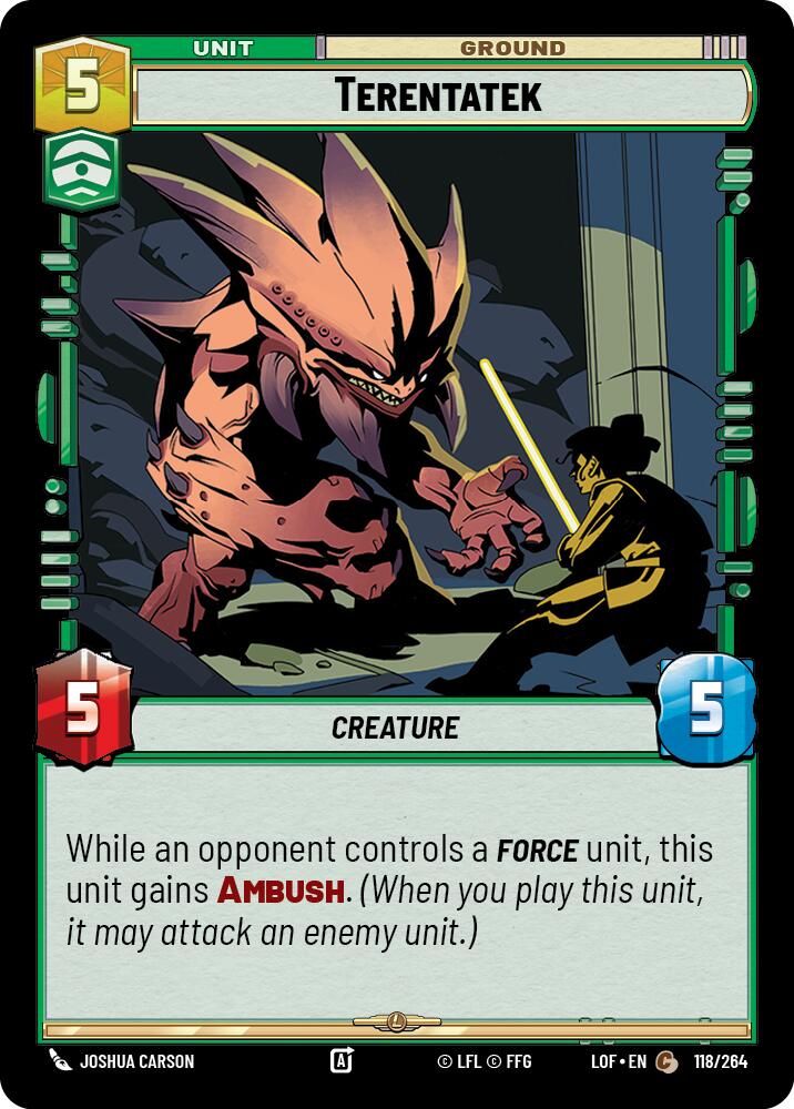 Terentatek (118/264) (118/264) [Legends of the Force] | Odin's Place