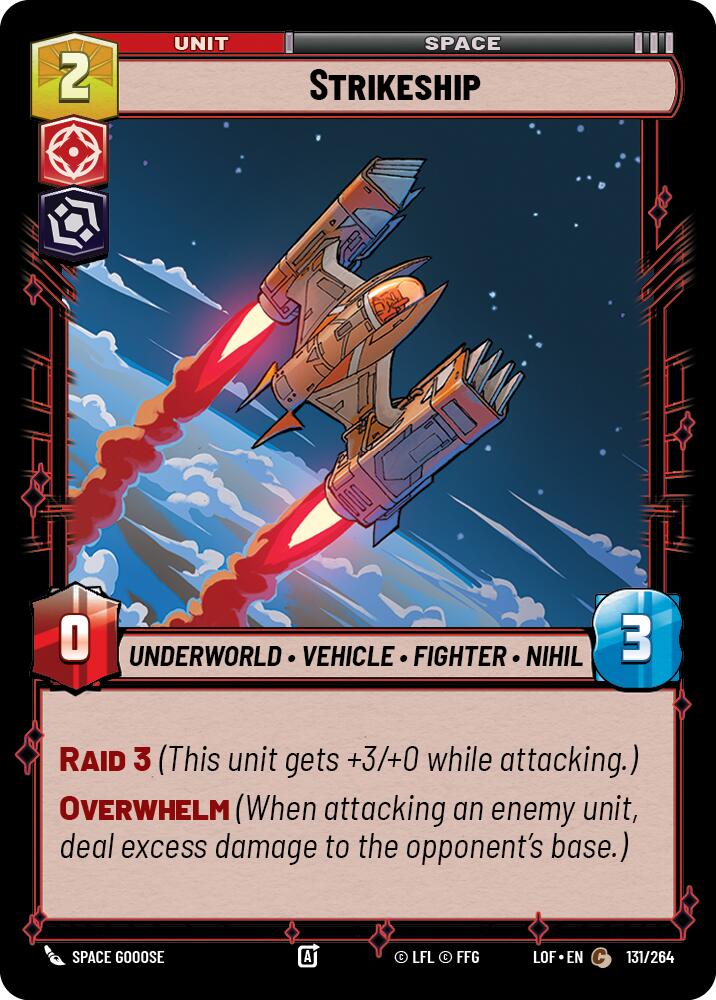 Strikeship (131/264) (131/264) [Legends of the Force] | Odin's Place
