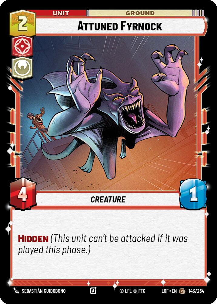 Attuned Fyrnock (143/264) (143/264) [Legends of the Force] | Odin's Place