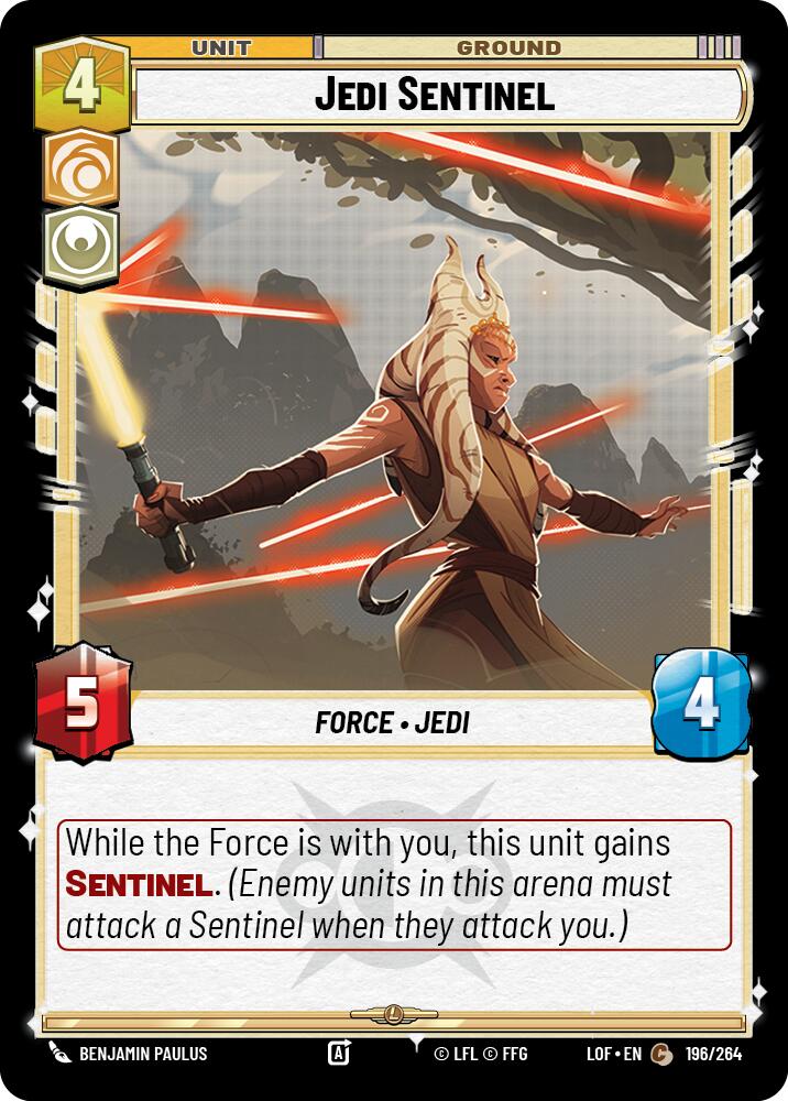 Jedi Sentinel (196/264) (196/264) [Legends of the Force] | Odin's Place