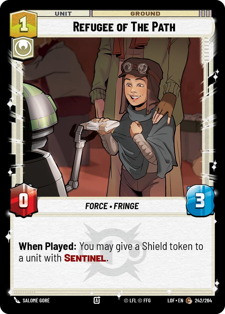Refugee of The Path (242/264) (242/264) [Legends of the Force] | Odin's Place