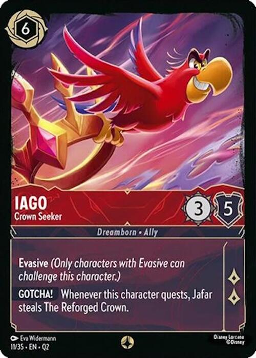 Iago - Crown Seeker (11/35) [Illumineer's Quest: Deep Trouble] | Odin's Place