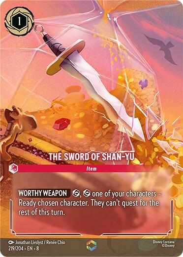The Sword of Shan Yu (Enchanted) (219/204) [Reign of Jafar] | Odin's Place