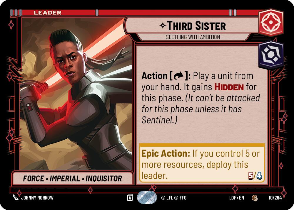 Third Sister - Seething With Ambition (010/264) (010/264) [Legends of the Force] | Odin's Place