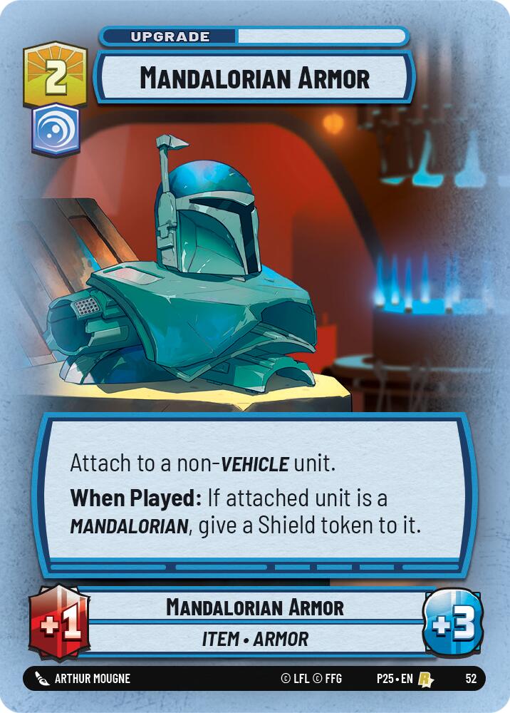 Mandalorian Armor (52) (52) [Store Showdown Promos] | Odin's Place