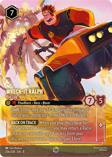 Wreck-It Ralph - Big Lug (Enchanted) (206/204) [Reign of Jafar] | Odin's Place