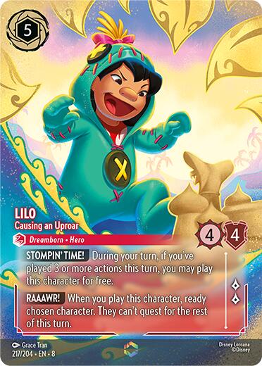 Lilo - Causing an Uproar (Enchanted) (217/204) [Reign of Jafar] | Odin's Place
