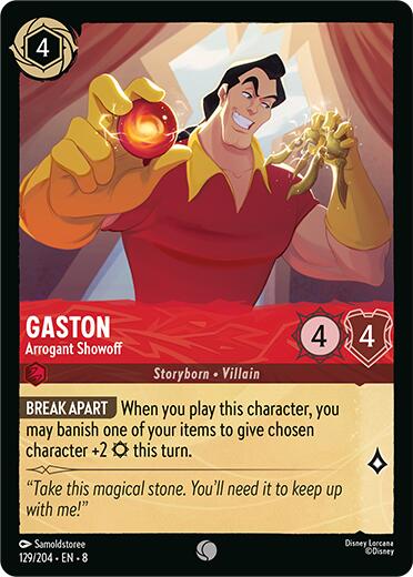 Gaston - Arrogant Showoff (129/204) [Reign of Jafar] | Odin's Place