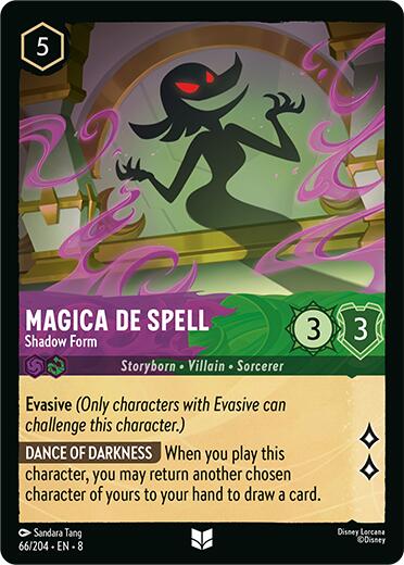 Magica De Spell - Shadow Form (66/204) [Reign of Jafar] | Odin's Place