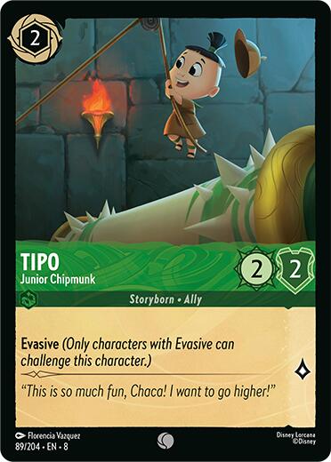 Tipo - Junior Chipmunk (89/204) [Reign of Jafar] | Odin's Place