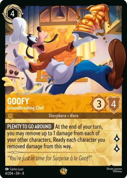 Goofy - Groundbreaking Chef (4/204) [Reign of Jafar] | Odin's Place