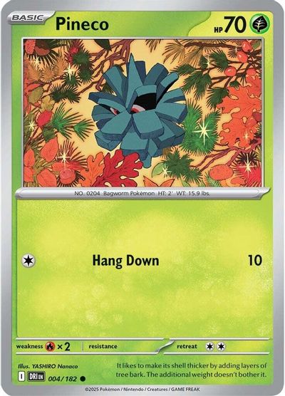 Pineco (004/182) [Scarlet & Violet: Destined Rivals] | Odin's Place