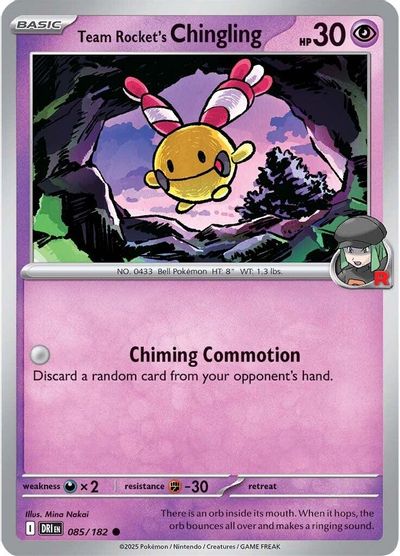 Team Rocket's Chingling (085/182) [Scarlet & Violet: Destined Rivals] | Odin's Place