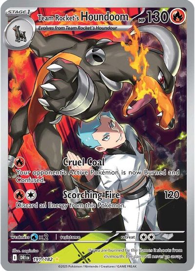 Team Rocket's Houndoom (191/182) [Scarlet & Violet: Destined Rivals] | Odin's Place