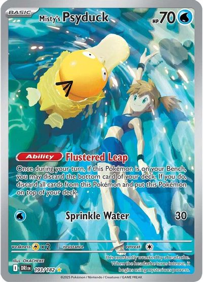 Misty's Psyduck (193/182) [Scarlet & Violet: Destined Rivals] | Odin's Place