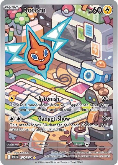 Rotom (197/182) [Scarlet & Violet: Destined Rivals] | Odin's Place