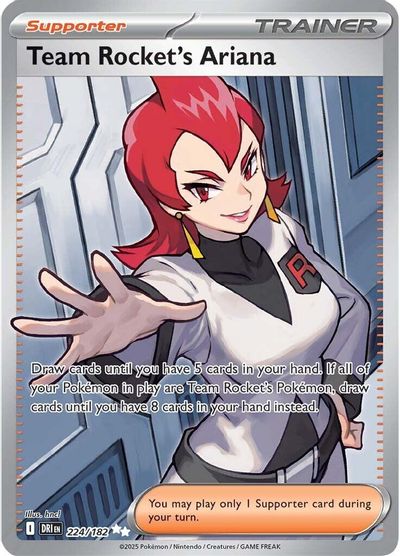 Team Rocket's Ariana (224/182) [Scarlet & Violet: Destined Rivals] | Odin's Place