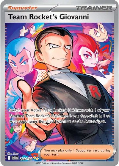 Team Rocket's Giovanni (238/182) [Scarlet & Violet: Destined Rivals] | Odin's Place
