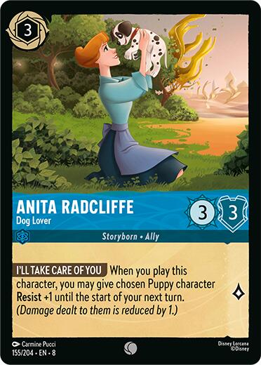 Anita Radcliffe - Dog Lover (155/204) [Reign of Jafar] | Odin's Place