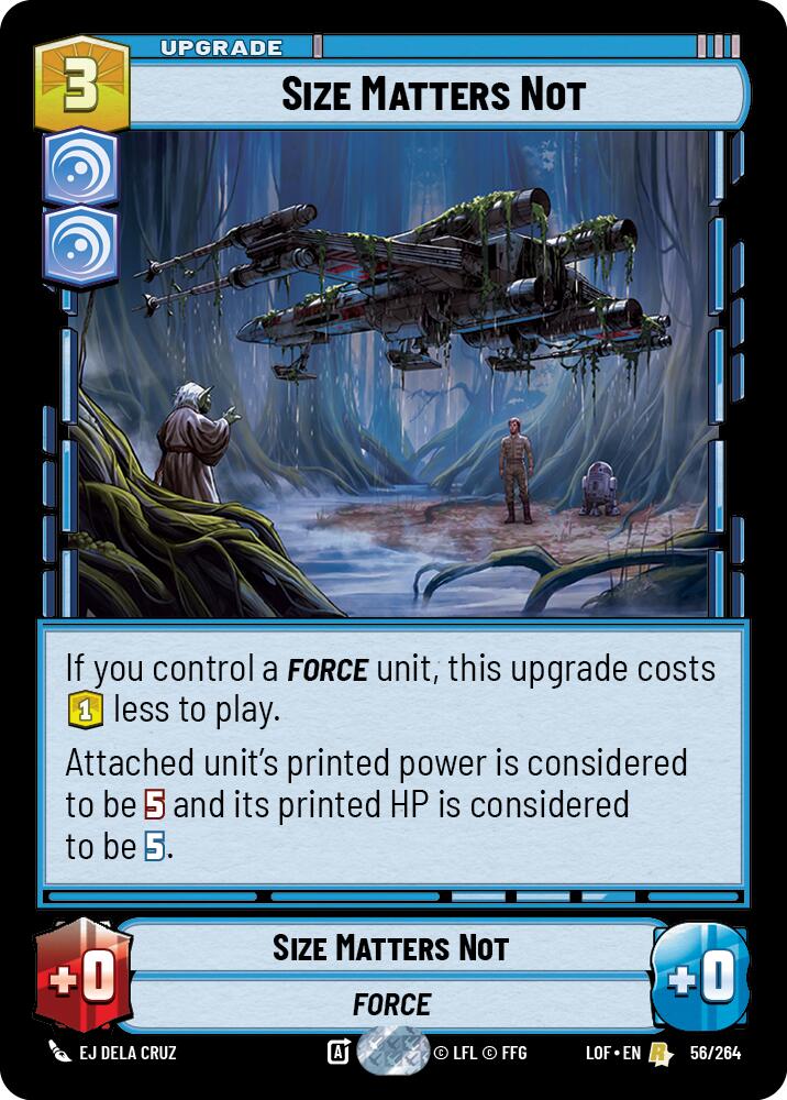 Size Matters Not (56/264) (56/264) [Legends of the Force] | Odin's Place