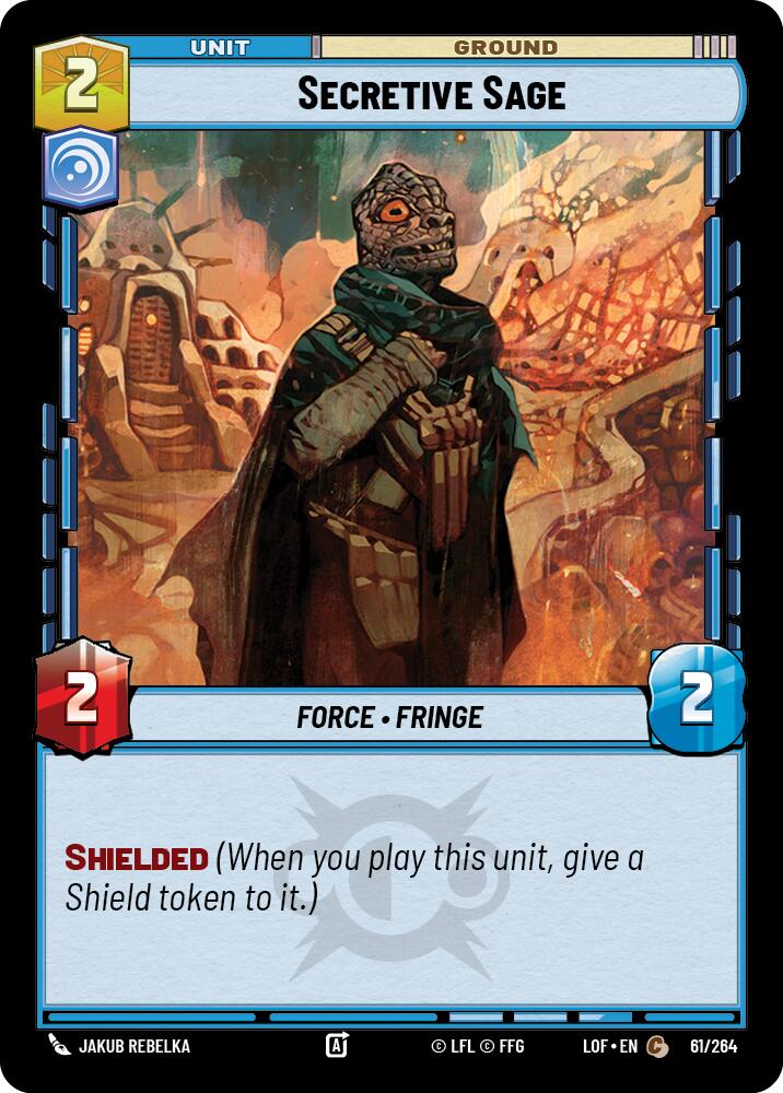 Secretive Sage (61/264) (61/264) [Legends of the Force] | Odin's Place