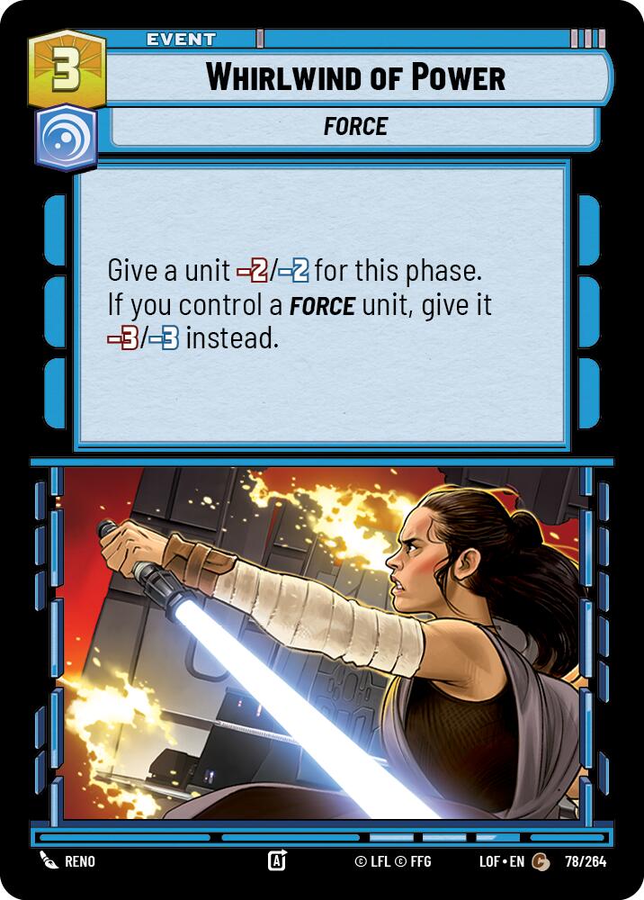 Whirlwind of Power (78/264) (78/264) [Legends of the Force] | Odin's Place