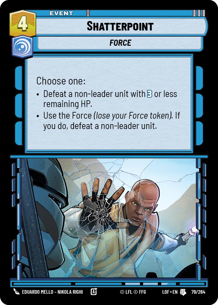 Shatterpoint (79/264) (79/264) [Legends of the Force] | Odin's Place