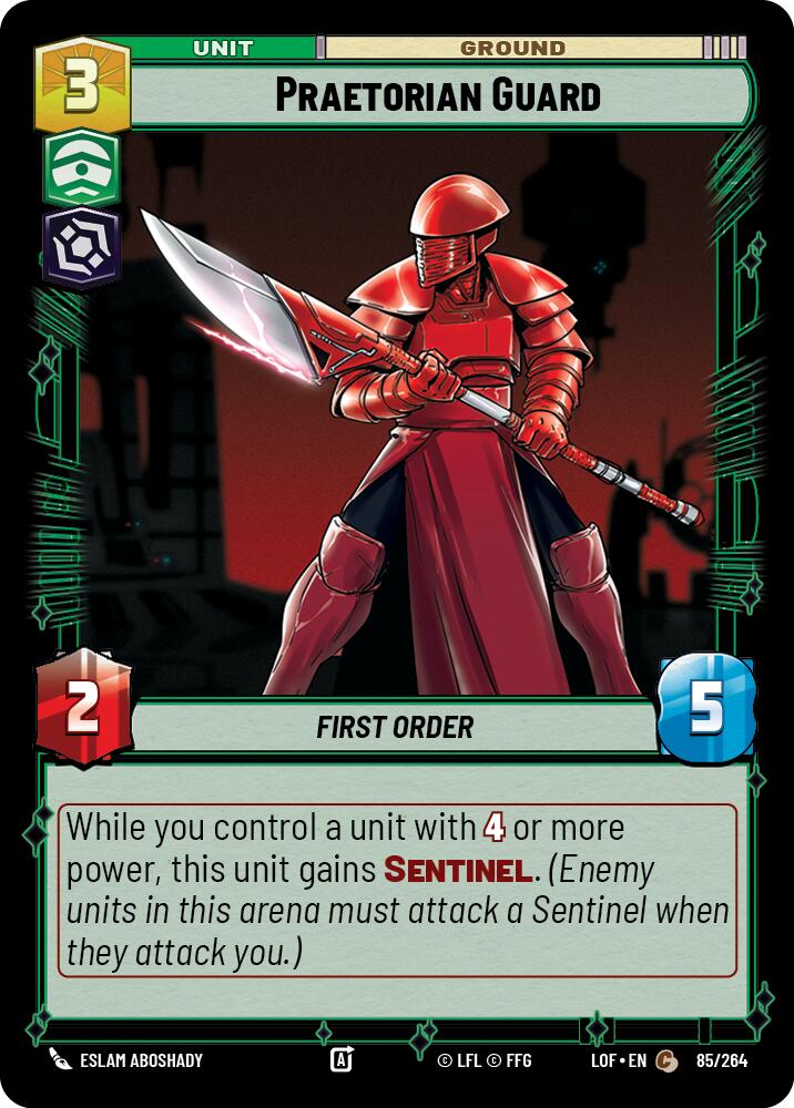 Praetorian Guard (85/264) (85/264) [Legends of the Force] | Odin's Place