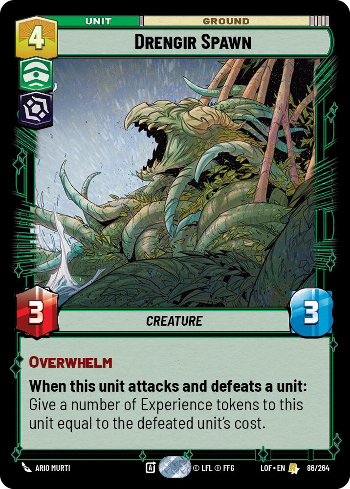 Drengir Spawn (86/264) (86/264) [Legends of the Force] | Odin's Place