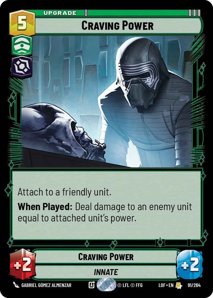 Craving Power (91/264) (91/264) [Legends of the Force] | Odin's Place