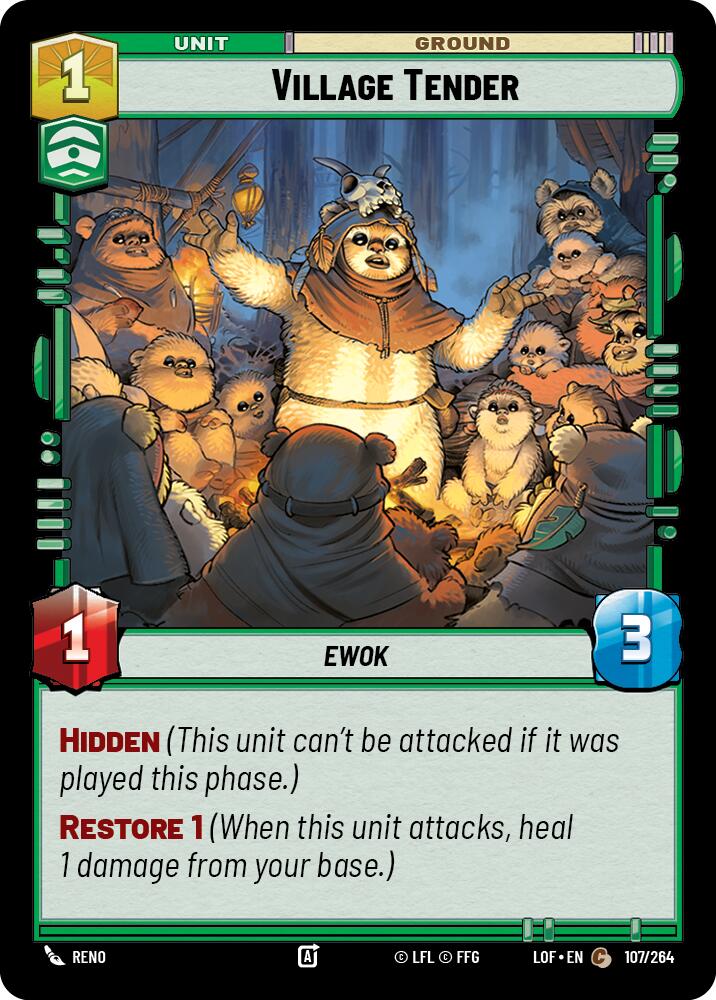 Village Tender (107/264) (107/264) [Legends of the Force] | Odin's Place