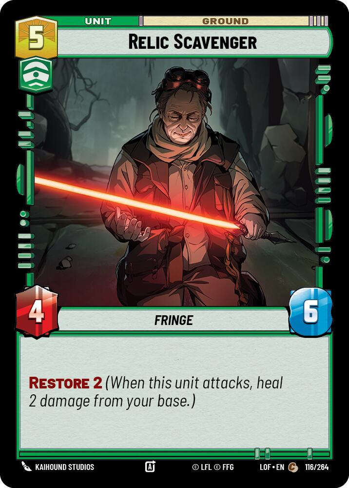 Relic Scavenger (116/264) (116/264) [Legends of the Force] | Odin's Place