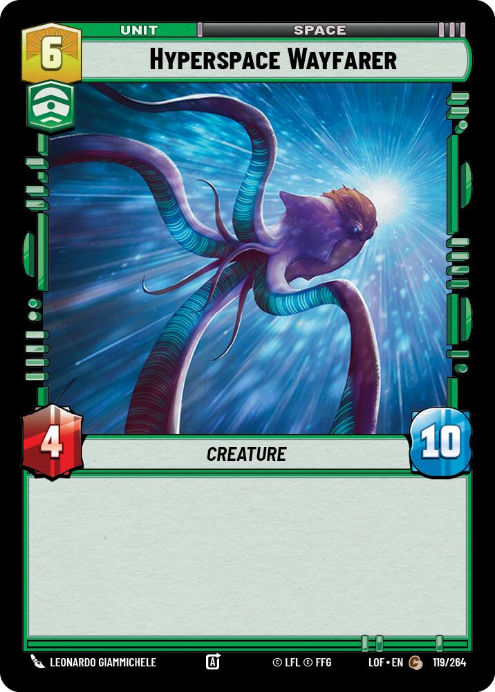 Hyperspace Wayfarer (119/264) (119/264) [Legends of the Force] | Odin's Place