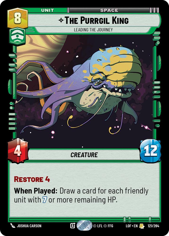 The Purrgil King - Leading The Journey (121/264) (121/264) [Legends of the Force] | Odin's Place