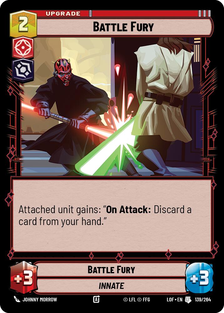 Battle Fury (139/264) (139/264) [Legends of the Force] | Odin's Place