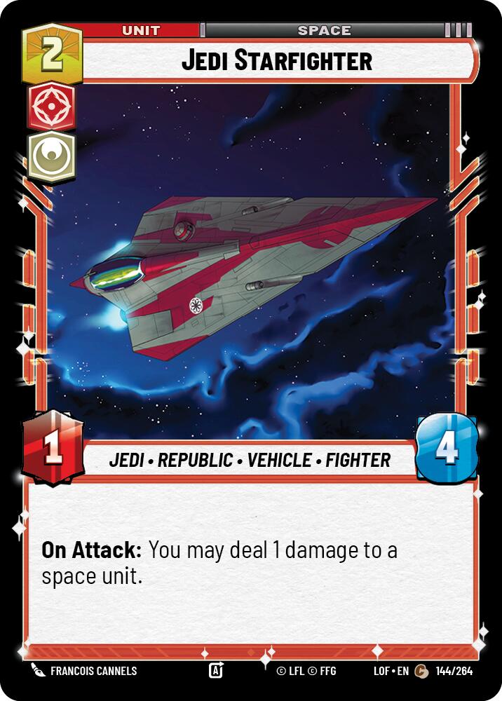 Jedi Starfighter (144/264) (144/264) [Legends of the Force] | Odin's Place