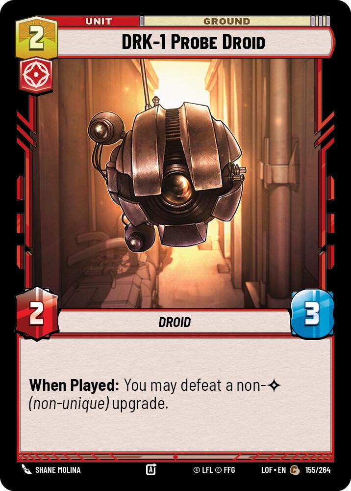 DRK-1 Probe Droid (155/264) (155/264) [Legends of the Force] | Odin's Place
