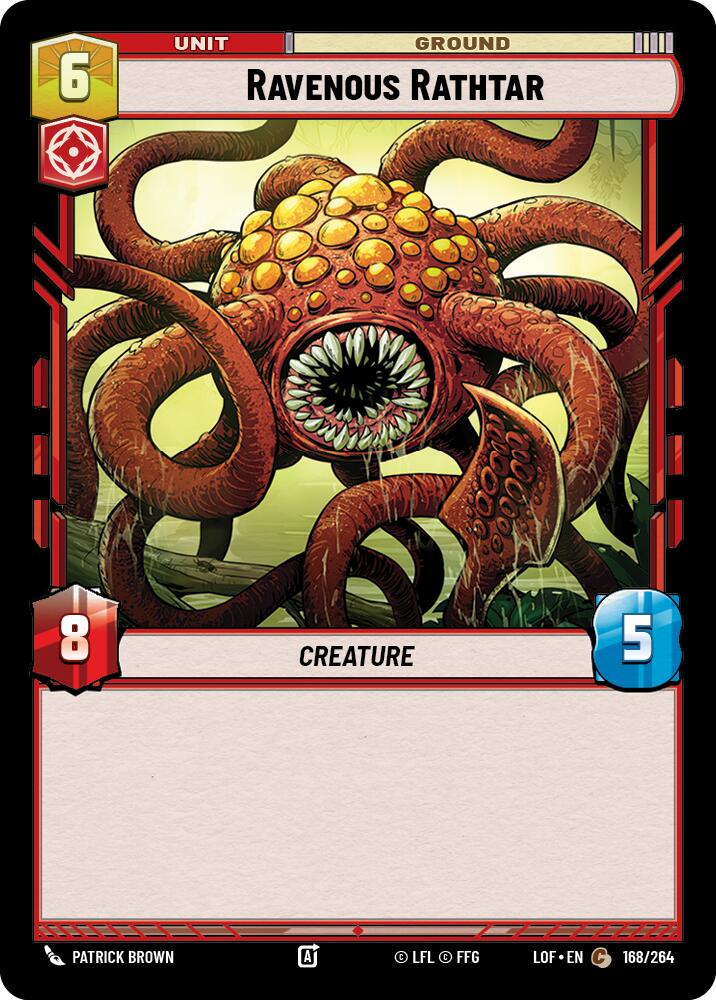 Ravenous Rathtar (168/264) (168/264) [Legends of the Force] | Odin's Place