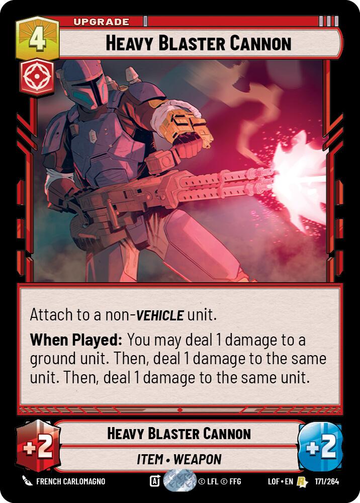 Heavy Blaster Cannon (171/264) (171/264) [Legends of the Force] | Odin's Place