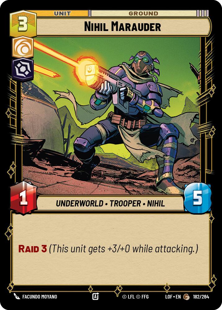 Nihil Marauder (182/264) (182/264) [Legends of the Force] | Odin's Place