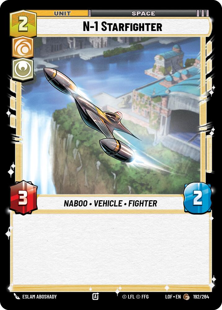 N-1 Starfighter (192/264) (192/264) [Legends of the Force] | Odin's Place