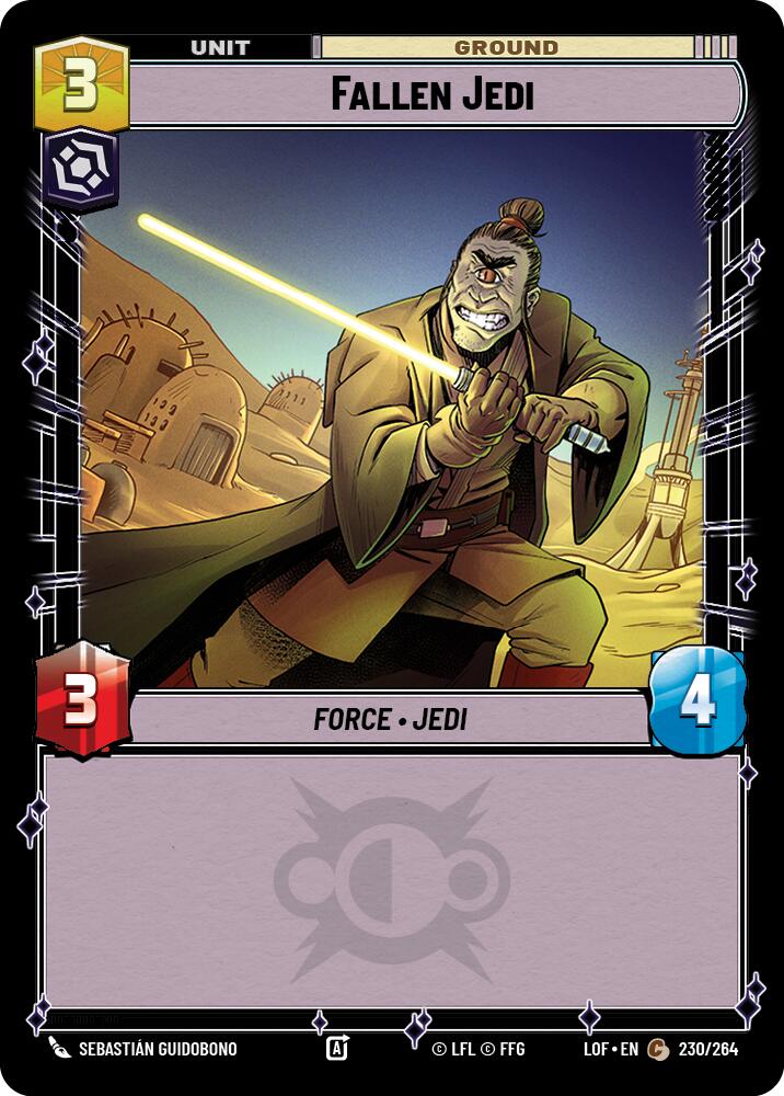 Fallen Jedi (230/264) (230/264) [Legends of the Force] | Odin's Place
