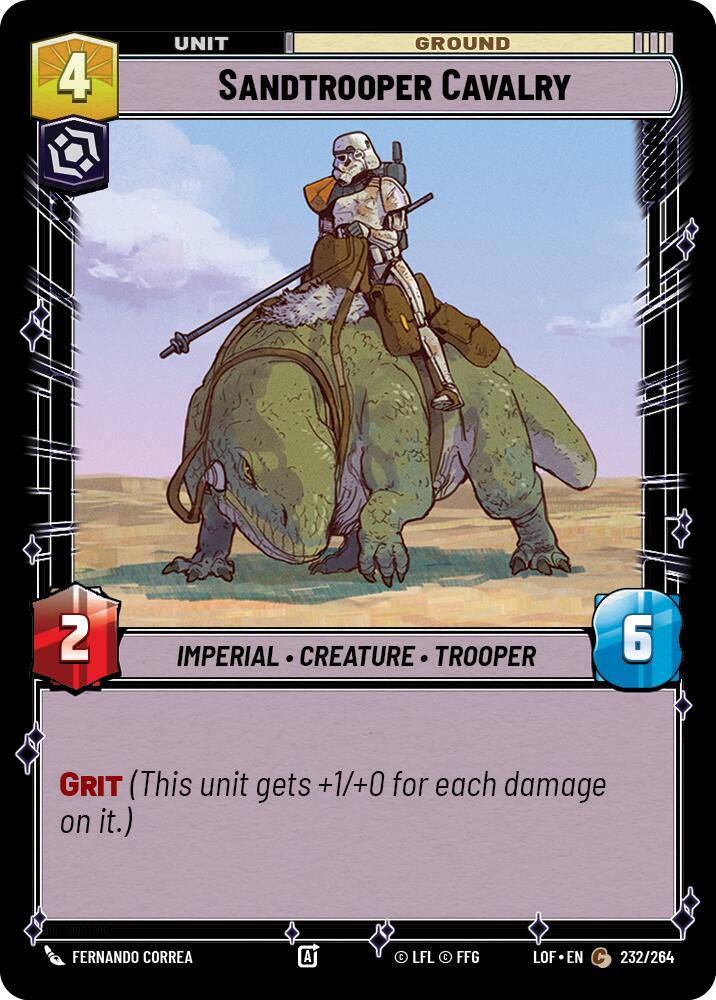 Sandtrooper Cavalry (232/264) (232/264) [Legends of the Force] | Odin's Place