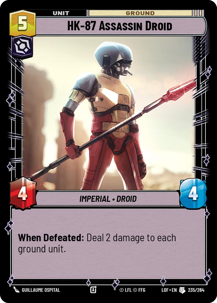 HK-87 Assassin Droid (235/264) (235/264) [Legends of the Force] | Odin's Place