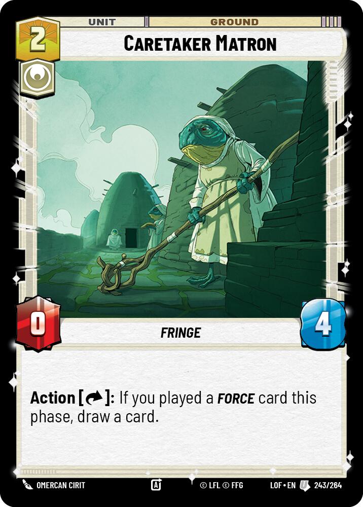 Caretaker Matron (243/264) (243/264) [Legends of the Force] | Odin's Place